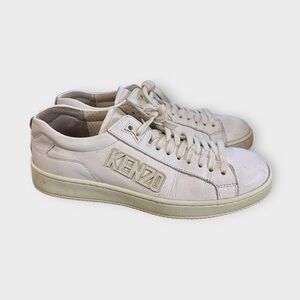 KENZO White Lowtop Sneakers
